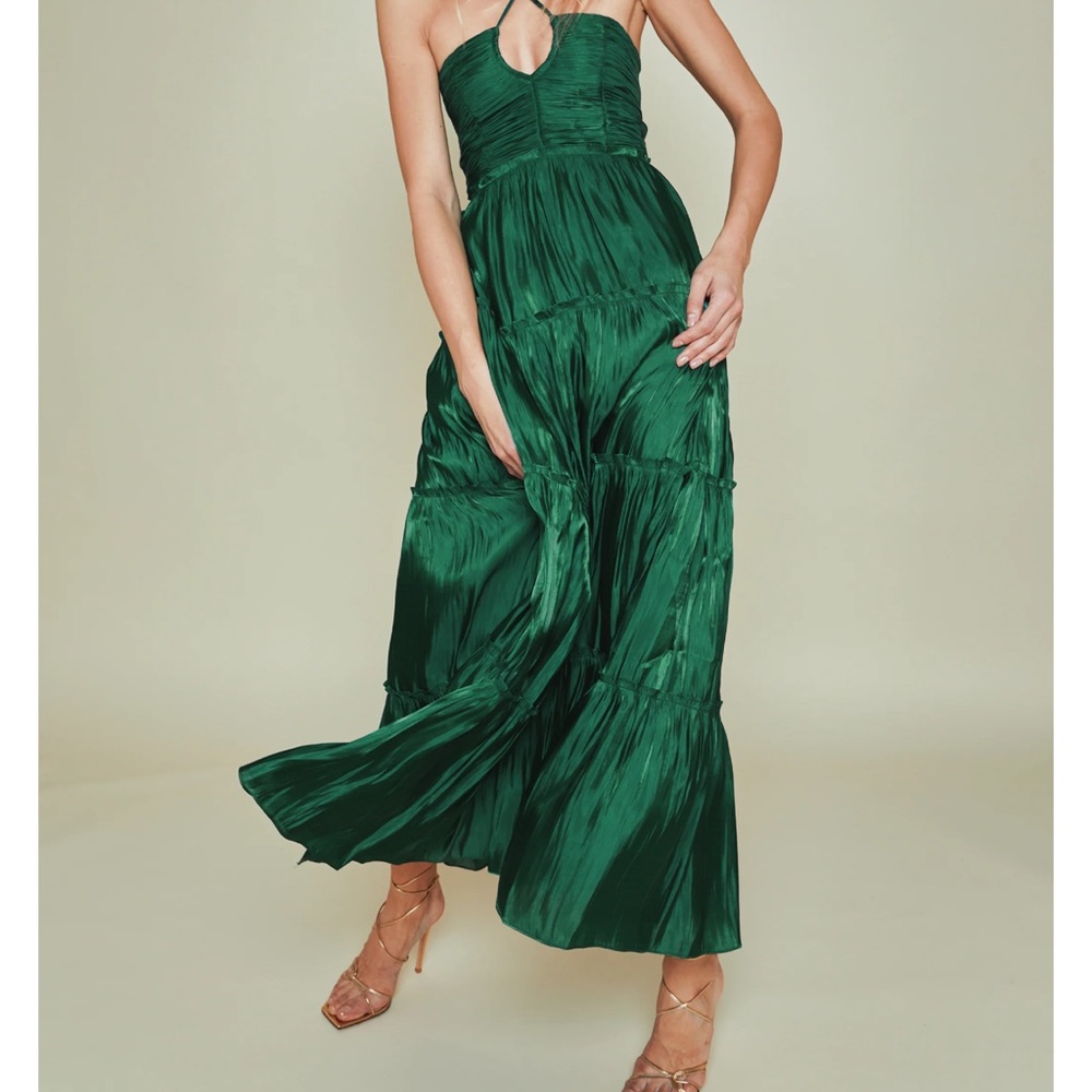 OPT Chic Emerald Maxi Dress - Picture 3 of 4